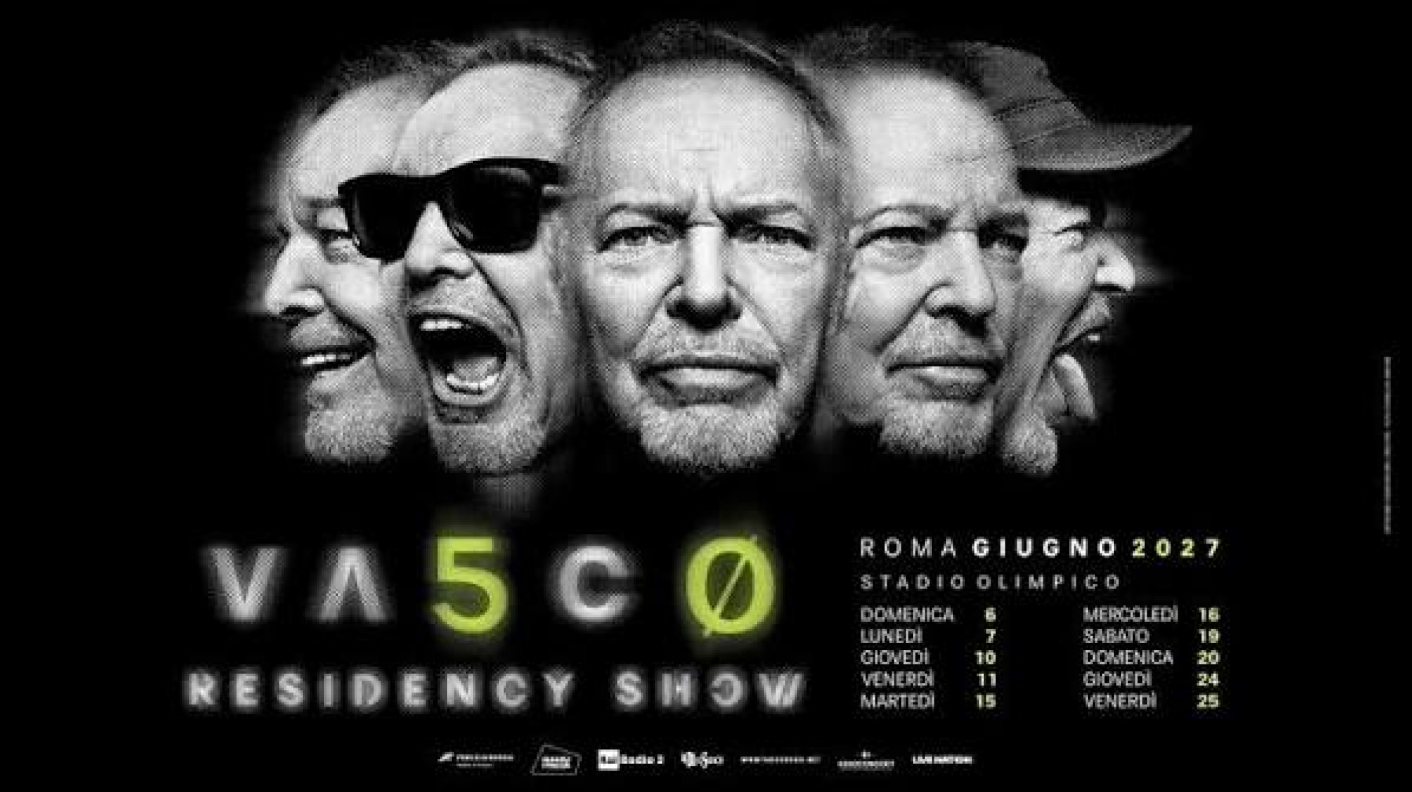 VASCO ROSSI - ROMA  SABATO 19 GIUGNO 2027